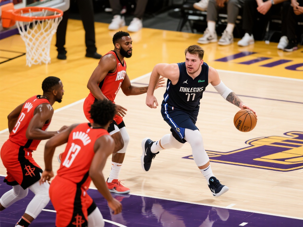 就在湖人重新整组阵容的过程中，东契奇敏锐